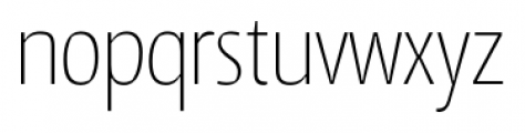 SuomiSans Thin Font LOWERCASE