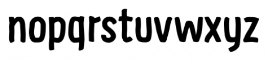 Supernett Condensed Bold Font LOWERCASE