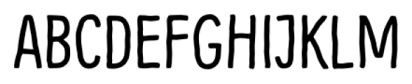 Supernett Condensed Regular Font UPPERCASE