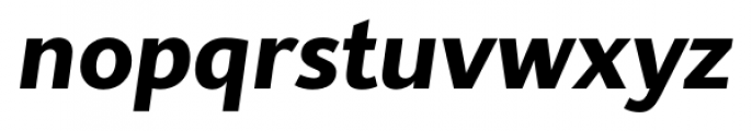 Supra Classic Bold Italic Font LOWERCASE