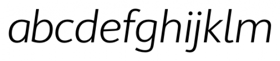 Supra Classic Light Italic Font LOWERCASE