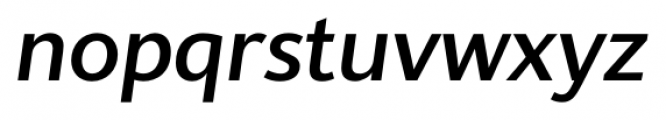 Supra Classic Medium Italic Font LOWERCASE