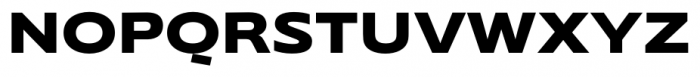 Supra Extended XBold Font UPPERCASE