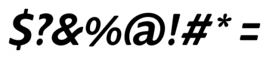 Supra Rounded Medium Italic Font OTHER CHARS
