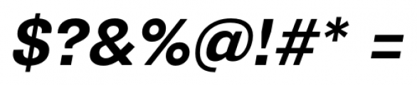 Supria Sans Bold Oblique Font OTHER CHARS