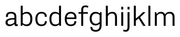 Supria Sans Light Font LOWERCASE