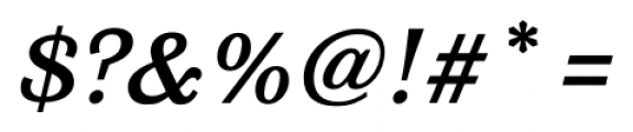 Sutro Medium Italic Font OTHER CHARS