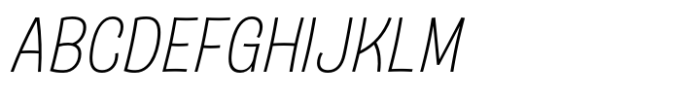 Suansanook Extra Light Italic Font UPPERCASE