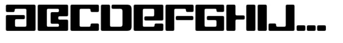 Subquantum Font UPPERCASE