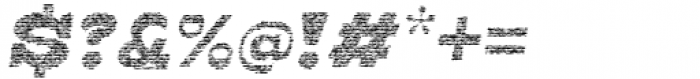 Suerte Italic Lines Font OTHER CHARS