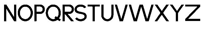 Suffrot Font UPPERCASE