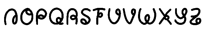 Sugar Bunch Font UPPERCASE
