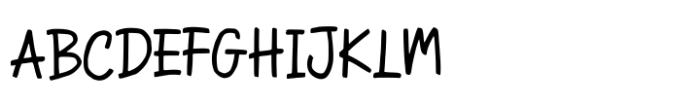 Sugar Casual Font UPPERCASE