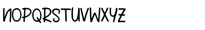 Sugar Casual Font UPPERCASE