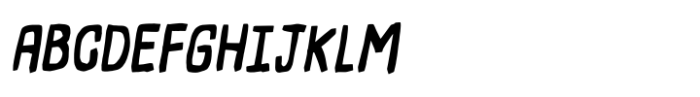 Sugar Junk Italic Font UPPERCASE