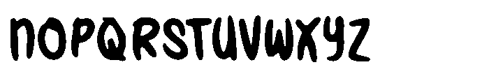 Sugar Muffin Font UPPERCASE