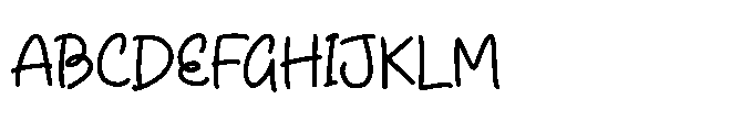 Sugarhare Regular Font UPPERCASE