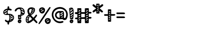 Sugarpop Jingle Font OTHER CHARS
