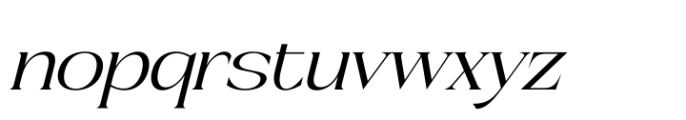 Sugiest Italic Font LOWERCASE