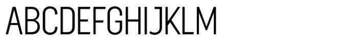 Sugih Light Narrow Font UPPERCASE