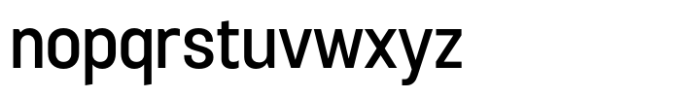Sugih Medium Narrow Font LOWERCASE