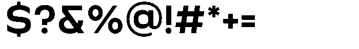 Sugitta Bold Font OTHER CHARS