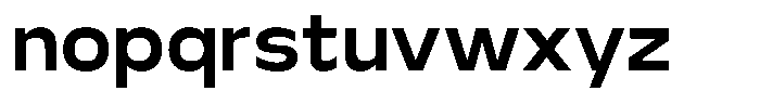 Sugitta Bold Font LOWERCASE