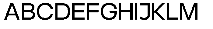 Sugitta Medium Font UPPERCASE