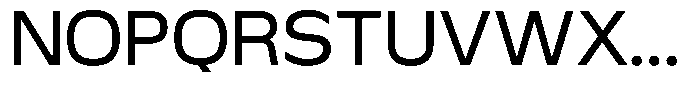 Sugitta Medium Font UPPERCASE