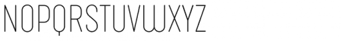 Sugo Pro Classic Thin Font UPPERCASE