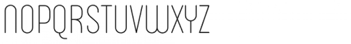 Sugo Pro Display Thin Font UPPERCASE