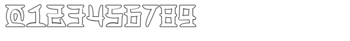 Sugoi Gekai Outline Font OTHER CHARS