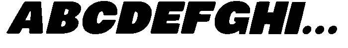 Sugreen Slant Font UPPERCASE