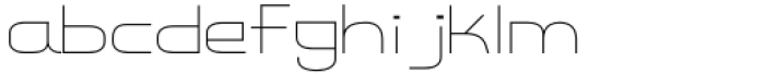 Suhail Thin Expanded Font LOWERCASE