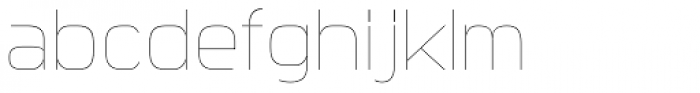Sui Generis Cond UltraLight Regular Font LOWERCASE