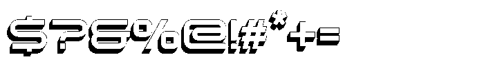 Suissnord Deux 3 D Extrude Font OTHER CHARS