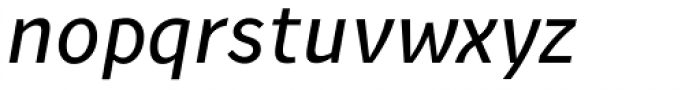 Suit Sans Pro Medium Italic Font LOWERCASE