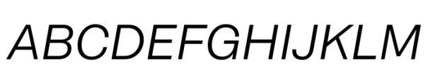 Suiza Light Italic Font UPPERCASE