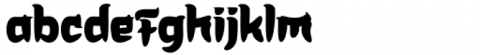 Sujoka Regular Font LOWERCASE