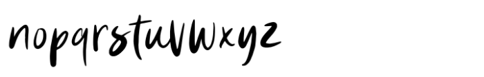 Sukacita Font LOWERCASE