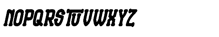 Sukuna Italic Regular Font UPPERCASE