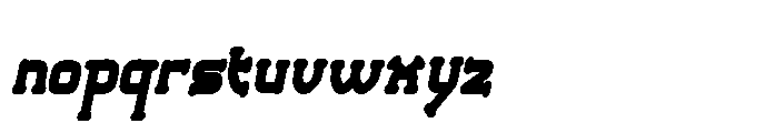 Sukuna Italic Regular Font LOWERCASE