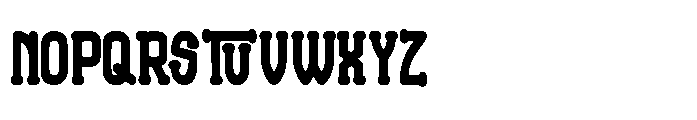 Sukuna Regular Font UPPERCASE