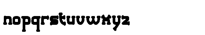 Sukuna Regular Font LOWERCASE
