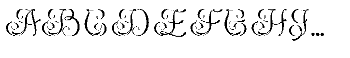 Sullyan Regular Font UPPERCASE