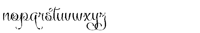 Sullyan Regular Font LOWERCASE