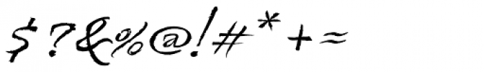 Sumergible Script Font OTHER CHARS
