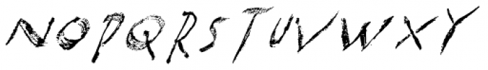 Sumergible Script Font UPPERCASE