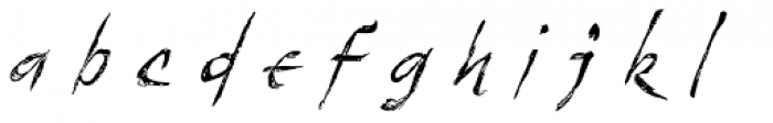 Sumergible Script Font LOWERCASE