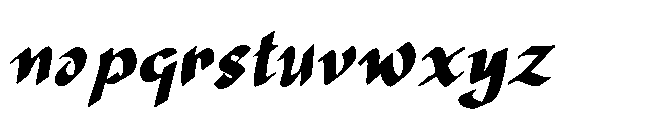 Summer Delano Font LOWERCASE